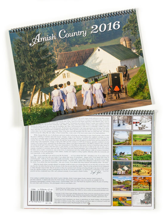 Amish Country Calendar